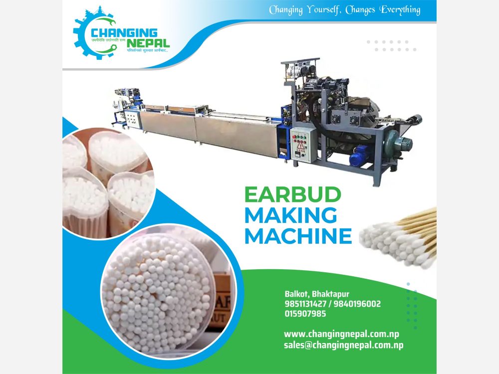 Ear Bud Making Machine